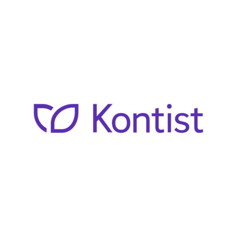 Kontist logotype purple transparent