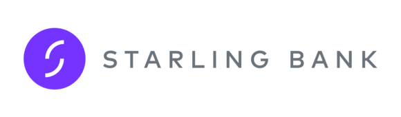Starling landscape logo for white background